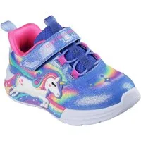 Skechers UNICORN CHASER Sneaker Klettschuh mit blinkendem Einhorn, Größenschablone zum Download