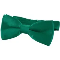 DonDon Kinderfliege DonDon Edle Kinder Jungen Fliege gebunden glänzend in Seiden Look (Packung, 1-St) bereits gebunden, verstellbar, Seidenlook