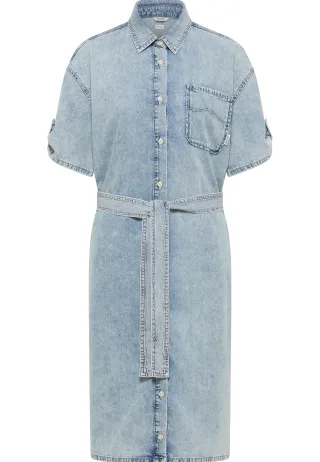 Mustang Jeans - Style Camilla Dress denim blue - Gr. - 38