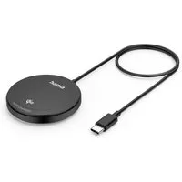 Hama Kabellose, induktive Ladestation, Qi Lader, 15W, Schnellladegerät Qi2 Wireless Charger