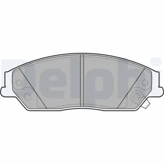 Delphi Bremsbel?ge vorne Toyota Camry V5