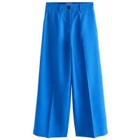 Next Palazzohose Hose mit weitem Bein und Leinenanteil (1-tlg)