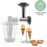 Wundermix Eisbereiteraufsatz, Zubehör für WunderCentix, Kitchen Aid