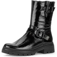 Gabor FLORENZ Bikerboots, Blockabsatz, Stiefelette mit einer Schafthöhe von 21 cm, G-Weite