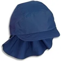 Sterntaler® Schirmmütze UV-Schutz 50+ Schirmmütze mit Nackenschutz Basic (1-St) Kindermütze mit Schirm aus UV-Popeline unifarben