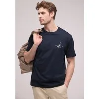 STREET ONE MEN T-Shirt aus reiner Baumwolle