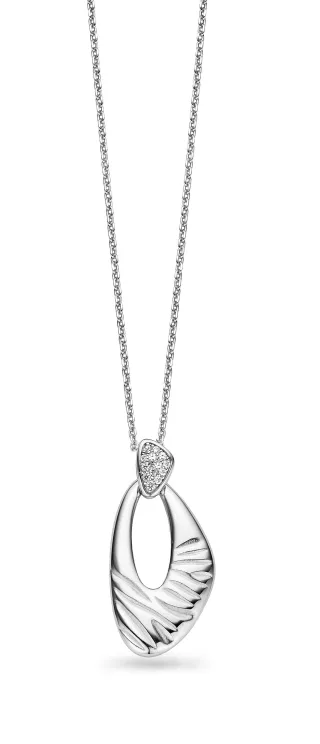 Orphelia Damen-Kette aus 925er Sterlingsilber mit Anhänger – Silber ZH-4726