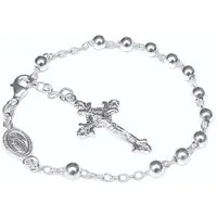 Silberkettenstore Silberarmband Rosenkranz Armband Alejandro - 925 Silber