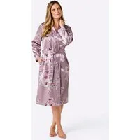 Witt Morgenmantel Morgenmantel Langarm, Polyester, Satin