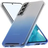 CoolGadget Handyhülle Farbverlauf Twilight Hülle für Samsung Galaxy S22 6,1 Zoll, Robust Hybrid Slim Cover Kamera Schutz Hülle für Samsung S22 5G Case