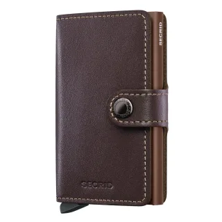 secrid - Mini Wallet Original (65x102x21mm) braun - Gr. - 00