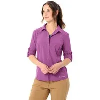 VAUDE Langarmshirt WOMEN'S ROSEMOOR LS SHIRT IV Langarm, für Trekking und Wandern, leicht und atmungsaktiv