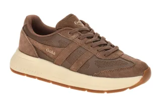 Gola CLB917DF Seattle Trainer Damenschuhe Sneaker braun otter atmungsaktiv