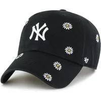 '47 Brand Baseball Cap '47 Brand MLB Cap New York Yankees SCATTER '47 Clean Up (Basecap, Basecap, Clean Up Cap) Gänseblümchen Stickereien