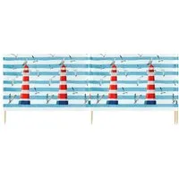 Ladeheid Windschutz Strand Sichtschutz 4m Garten Meer LAEX001