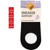 Nur Die Sneakersocken Komfort Damen (1er/3er/6er/9er Pack, 9-Paar) Sneaker-socken füsslinge füßlinge