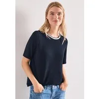 STREET ONE T-Shirt mit Rundhalsausschnitt