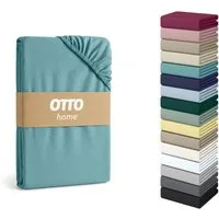OTTO home Spannbettlaken Cremona, BASIC und PREMIUM Qualität, mit Elasthan, Baumwolle, Jersey (145 g/m), Gummizug: rundum, (1 Stück), bis 20 cm Höhe, Bettlaken ab Gr. 90x200 cm, Strapazierfähig