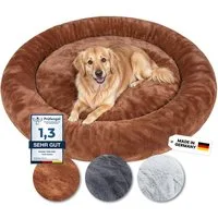 Wahre Tierliebe Tierbett - Orthopädisches Hundebett Deluxe, Deutschlands Original, waschbar, Verschiedene Größen und Farben, extra flauschig