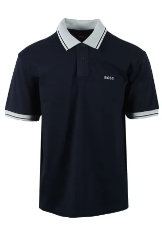 Boss Orange BLOCKS POLO DARK BLUE