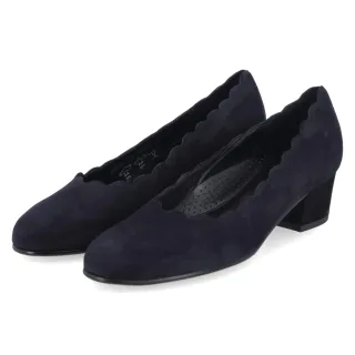 Gabor Pumps - Gr. 38 - Blau - Rauleder