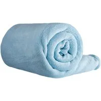 Wohndecke Kuscheldecke aus 100% Polyester, 150x220 cm, Clinotest, Kochfest ohne Einlaufen oder Fusseln, auch als Sofadecke & Tagesdecke