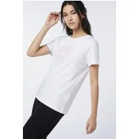 Chiemsee T-Shirt (Packung, 2-tlg) Kurzarm, mit Rundhalsausschnitt, 2er-Pack, figurumspielende Passform
