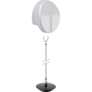 Geberit Betätigungsrosette mit Ventilstopfen und Kette, 255108001 255108001
