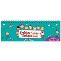 KAUFMANN Terminkalender ErzieherInnen-Tischkalender 2026 / 2027