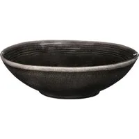 Mica Decorations Dekofigur Mica Schale Tabo schwarz, Ø 30,5 cm x 9 cm