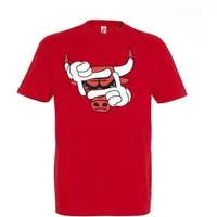 Youth Designz T-Shirt Bulls Sport Herren T-Shirt mit modischem Frontprint