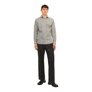 Jack And Jones - Hemd für Herren, Schmal, Langärmlig (Wolken Tanzer)