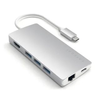 Satechi Type-C Multi-Port Hub 4K Ethernet V2 silver