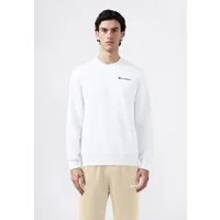 Champion Sweatshirt ICONS CONTRAST Fleece Crewneck Sweatshirt mit Crewneck-Ausschnitt, aus Baumwolle und Polyester