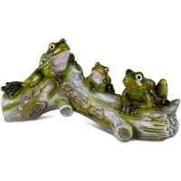 formano Dekofigur Dekofigur Frösche auf Ast (Stück, 1 St., 1 Dekofigur), Tolle Geschenkidee