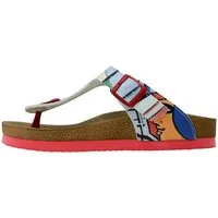 DOGO Lila Zehentrenner No More Drama Damen Sandalen, Lila Zehentrenner Handgefertigt