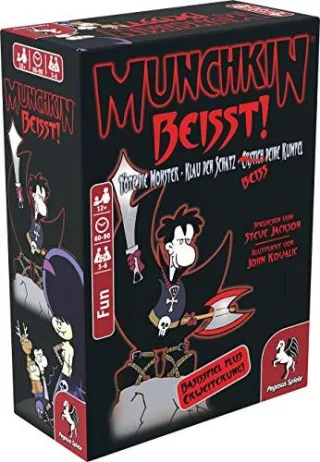 Pegasus Spiele 17155G - Munchkin beißt! 1+2
