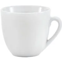 van Well Tasse Trend, 6-tlg., Porzellan, spülmaschinenfest, mikrowellengeeignet, 0,23 L, 6-teilig