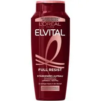 L'ORÉAL PARIS Haarshampoo L'Oréal Paris Elvital Full Resist Shampoo, Packung, 6-tlg., Reduziert Haarverlust durch Haarbruch und stärkt das Haar.