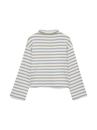 VERO MODA - VMURENA LS OVERSIZED FUNNEL NECK TOP JRS Birch - Gr. - L