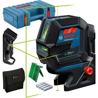 Bosch Kombilaser GCL 2-50 G mit Deckenklemme und Handwerkerkoffer blau/schwarz - 0601066M02