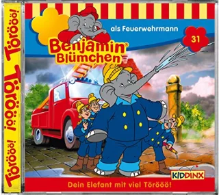 Benjamin Blümchen 031 als Feuerwehrmann [Audio CD] Benjamin Bl³mchen
