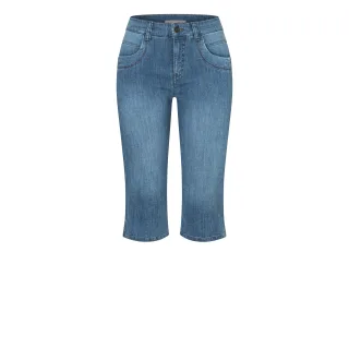 MAC - MAC JEANS - CAPRI, Super light denim blau - Gr. - 19