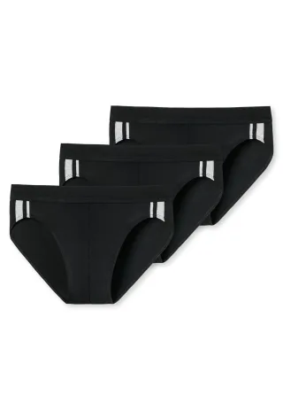 SCHIESSER - 3PACK Rio-Slip schwarz - Gr. - 9