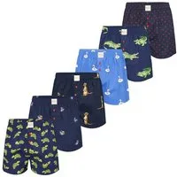 Phil & Co. Boxer Prints (6-St) unterhose unterwäsche boxershort