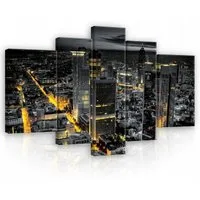 Wallarena Leinwandbild Natur - Mehrfarbig - Modern - Vlies - Wohnzimmer, Natur, 200x140x3cm