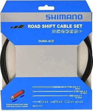 Shimano Schaltzug-Set Road polymerbeschichtet, Edelstahl, polymerbeschichtet, 1x 1.800 m