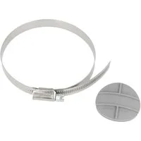 Airfit GmbH & Co. KG Ablaufrohr Reparaturstopfen für Abflussrohre mit Edelstahl-Schlauchschelle, DN 110