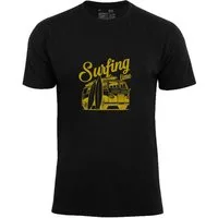 Cotton Prime® T-Shirt "Urlaub Meer Ozean" Surfing Time Print