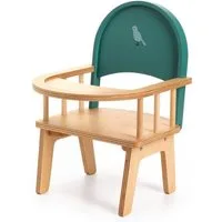 DJECO Puppenhochstuhl Pomea Puppenstuhl aus Holz DJ07856